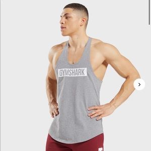 Men’s Gray Gymshark Block Stringer